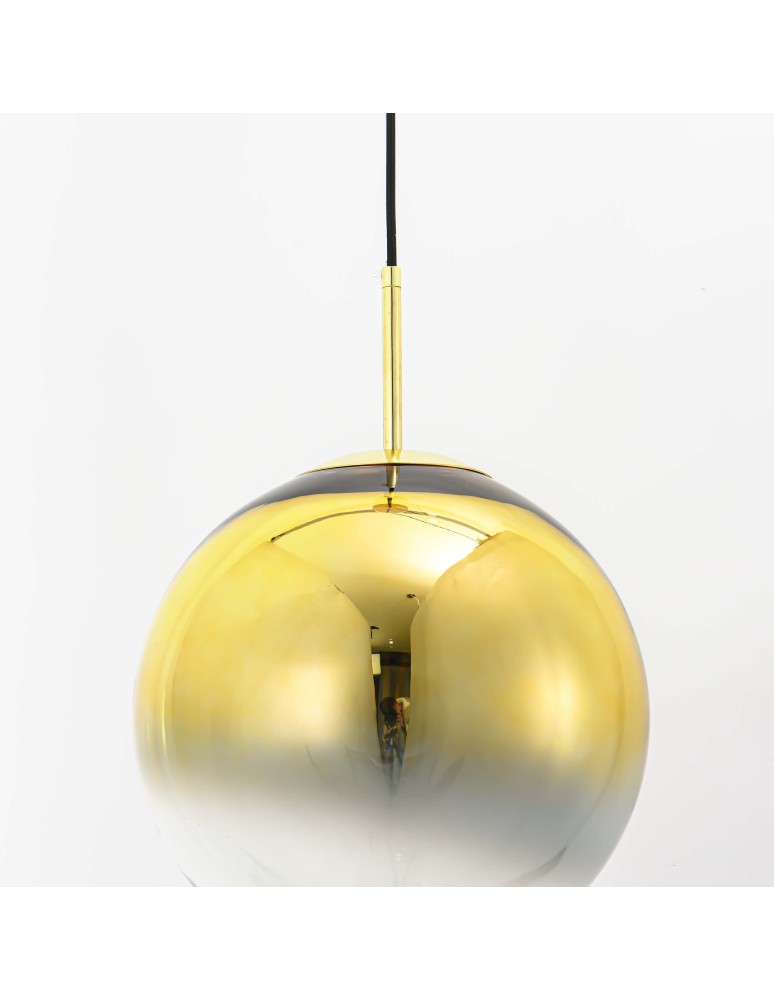 Light Prestige Palla wisząca złota E27 złoty/transparentny LP-2844/1P GD