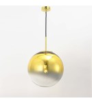 Lampy wiszące szklane - Light Prestige Palla wisząca złota E27 złoty/transparentny LP-2844/1P GD - product 8