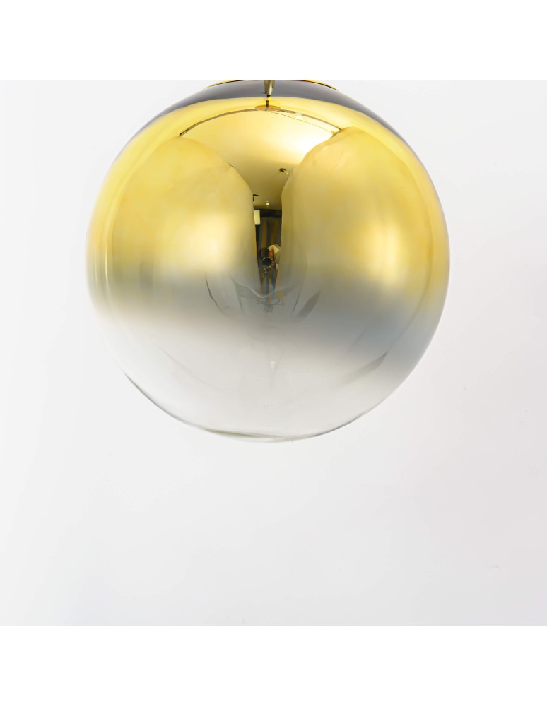 Light Prestige Palla wisząca złota E27 złoty/transparentny LP-2844/1P GD