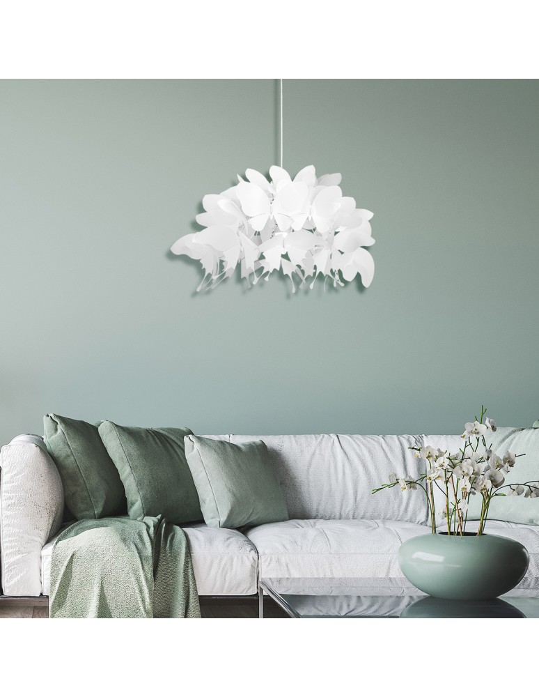 Light Prestige Farfalla 1 wisząca biała E27 biały LP-3439/1P white Light Prestige Farfalla 1 wisząca biała E27 biały LP-3439/1P white
