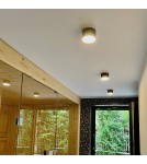 Oprawy sufitowe LEDowe - Light Prestige Kendal oprawa natynkowa czarna LED czarny LP-6331/1SM BK - product 2