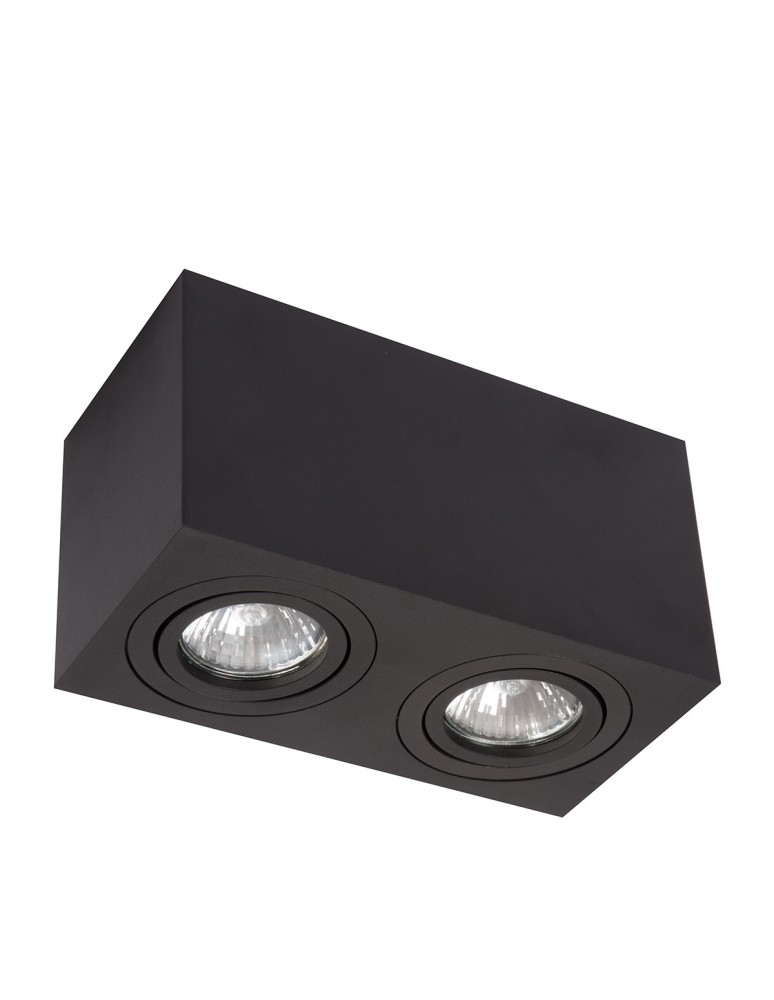 Light Prestige Lyon 2 oprawa natynkowa czarna GU10  LP-5881/2SM BK
