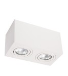 Light Prestige Lyon 2 oprawa natynkowa biała GU10 biały LP-5881/2SM WH Light Prestige Lyon 2 oprawa natynkowa biała GU10 biały LP-5881/2SM WH