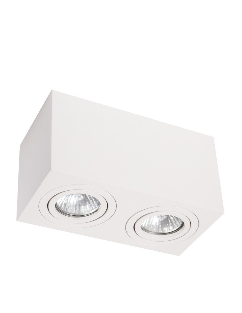 Light Prestige Lyon 2 oprawa natynkowa biała GU10 biały LP-5881/2SM WH Light Prestige Lyon 2 oprawa natynkowa biała GU10 biały LP-5881/2SM WH