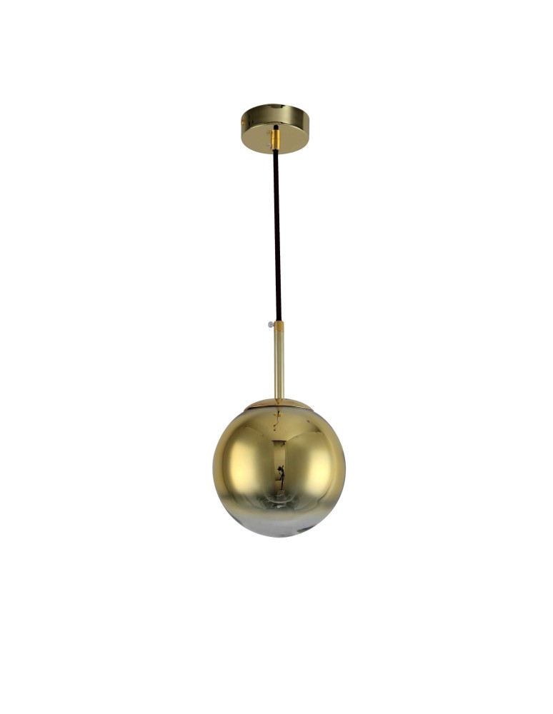 Light Prestige Palla lampa wisząca mała złota LP-2844/1P S GD 1xE14 złoty/transparentny
