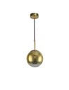 Light Prestige Palla lampa wisząca mała złota LP-2844/1P S GD 1xE14 złoty/transparentny