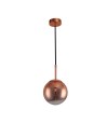 Light Prestige Palla lampa wisząca mała miedziana LP-2844/1P S MI 1xE27 miedziany/transparetny