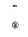 Light Prestige Palla lampa wisząca mała chrom LP-2844/1P S CH 1xE14 srebrny/transparentny