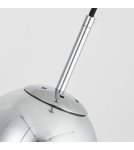 Lampy wiszące szklane - Light Prestige Palla lampa wisząca mała chrom LP-2844/1P S CH 1xE14 srebrny/transparentny - product 10