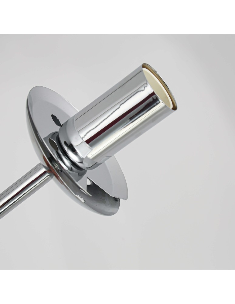Light Prestige Palla lampa wisząca mała chrom LP-2844/1P S CH 1xE14 srebrny/transparentny