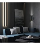 Kinkiety minimalistyczne - Light Prestige Oregon kinkiet czarny G9 czarny LP-106/1W BK - product 2