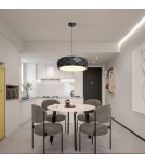 Light Prestige Reus wisząca czarna E27 czarny LP-8069/1P BK Light Prestige Reus wisząca czarna E27 czarny LP-8069/1P BK