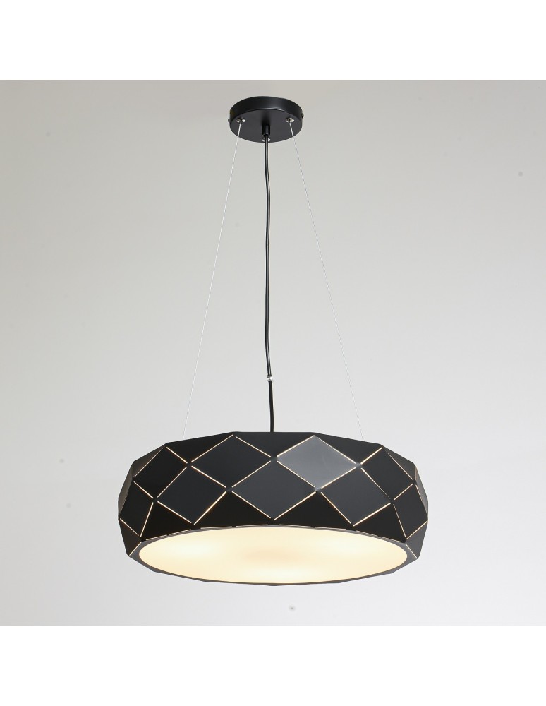 Light Prestige Reus wisząca czarna E27 czarny LP-8069/1P BK Light Prestige Reus wisząca czarna E27 czarny LP-8069/1P BK