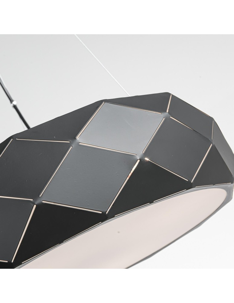Light Prestige Reus wisząca czarna E27 czarny LP-8069/1P BK Light Prestige Reus wisząca czarna E27 czarny LP-8069/1P BK