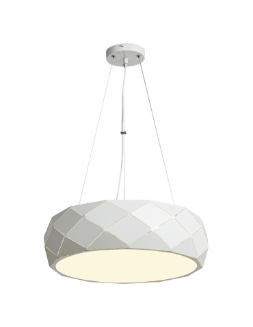 Light Prestige Reus wisząca biała E27 biały LP-8069/1P WH