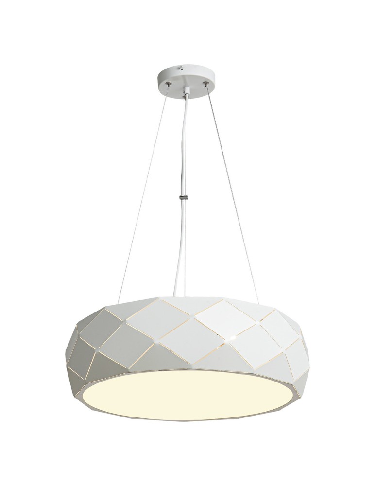 Light Prestige Reus wisząca biała E27 biały LP-8069/1P WH Light Prestige Reus wisząca biała E27 biały LP-8069/1P WH