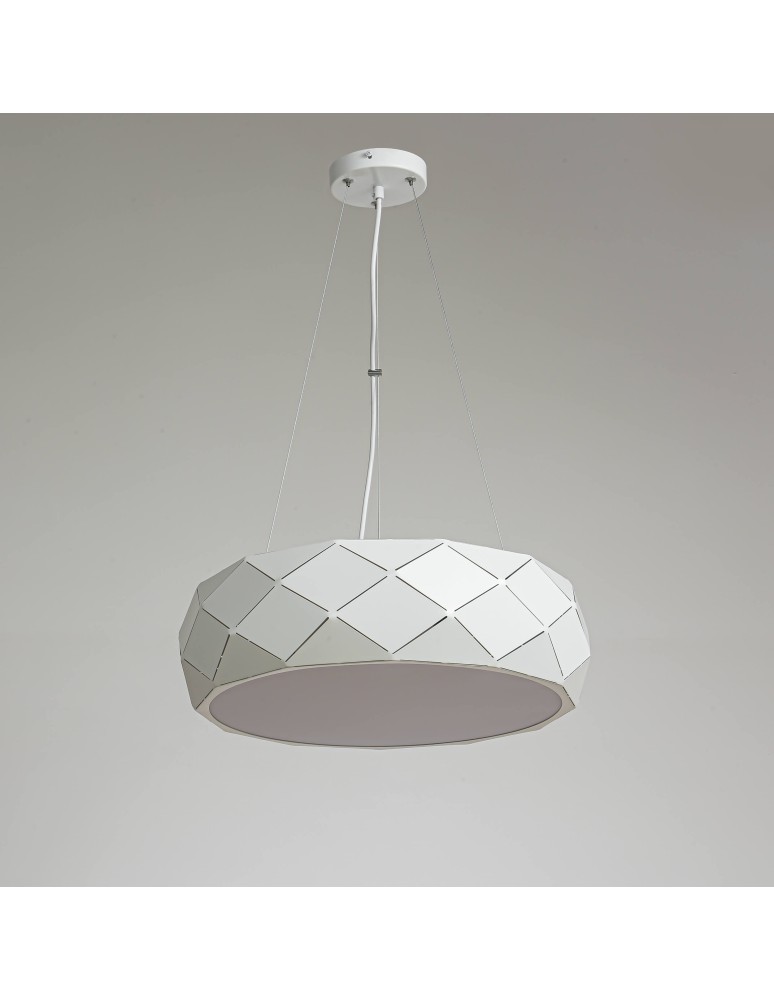 Light Prestige Reus wisząca biała E27 biały LP-8069/1P WH Light Prestige Reus wisząca biała E27 biały LP-8069/1P WH