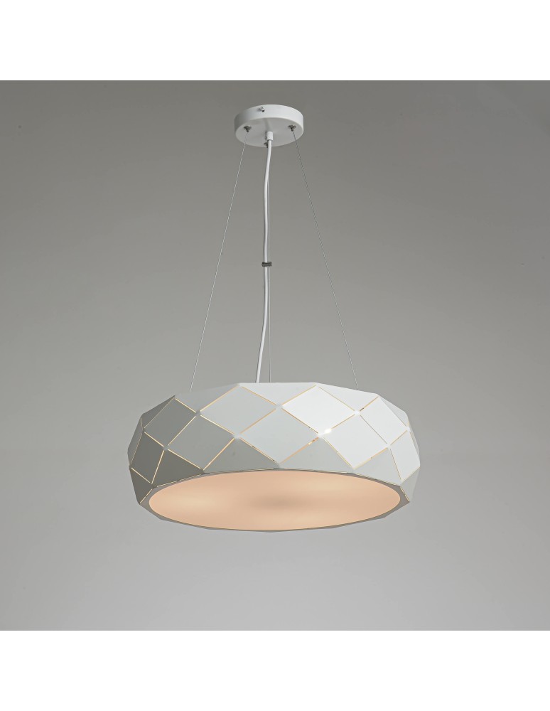 Light Prestige Reus wisząca biała E27 biały LP-8069/1P WH Light Prestige Reus wisząca biała E27 biały LP-8069/1P WH