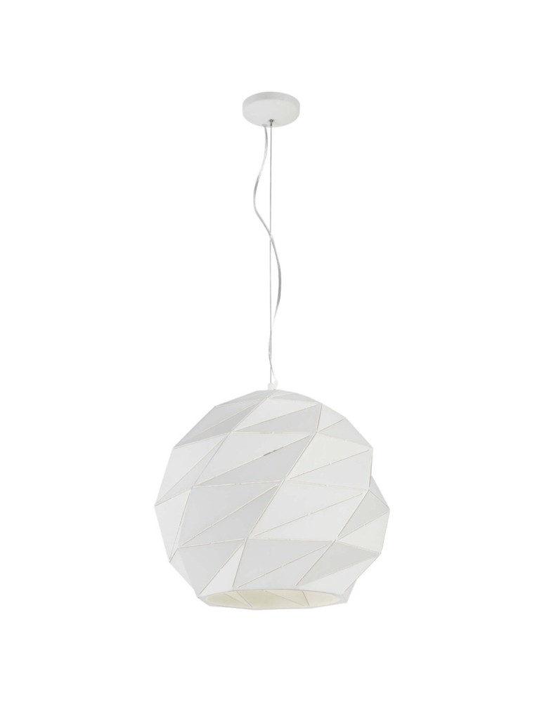 Light Prestige Reus wisząca kula duża biała E27 biały LP-8069/1P L WH Light Prestige Reus wisząca kula duża biała E27 biały LP-8069/1P L WH