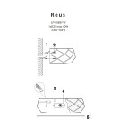 Kinkiety - Light Prestige Reus kinkiet biały E27 biały LP-8069/1W WH - product 8