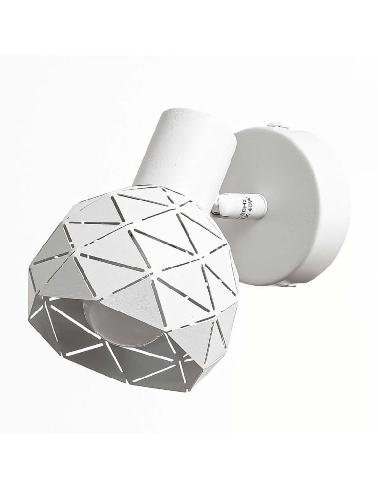 Light Prestige Reus 1 spot biały E14 biały LP-8069/1WS WH Light Prestige Reus 1 spot biały E14 biały LP-8069/1WS WH