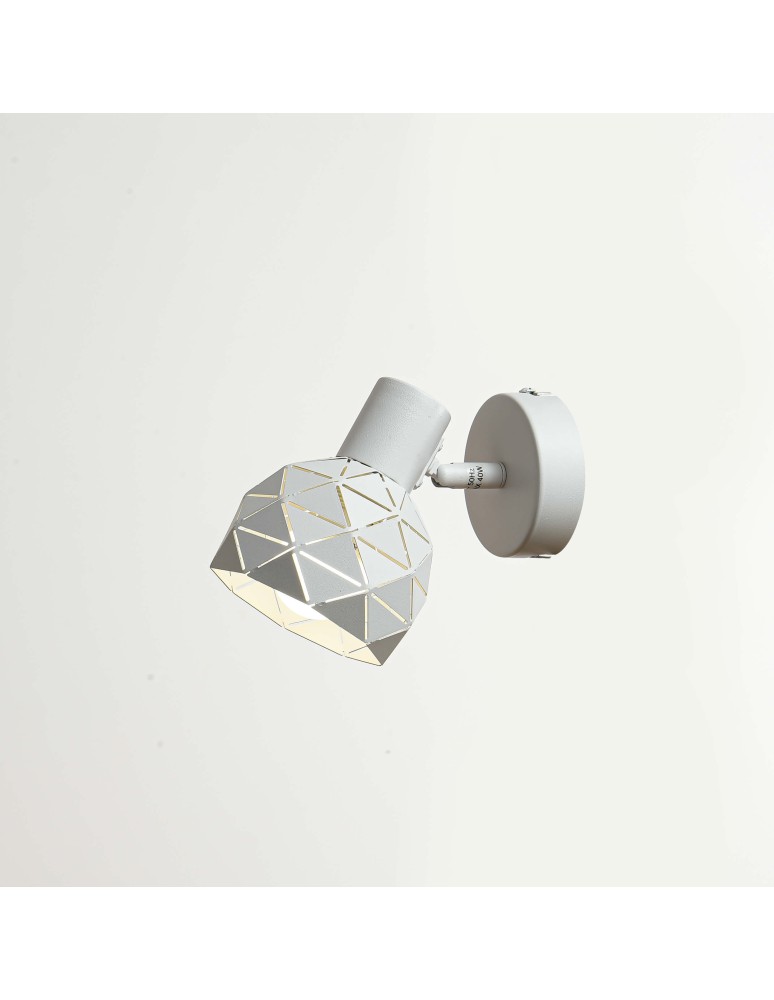 Light Prestige Reus 1 spot biały E14 biały LP-8069/1WS WH Light Prestige Reus 1 spot biały E14 biały LP-8069/1WS WH