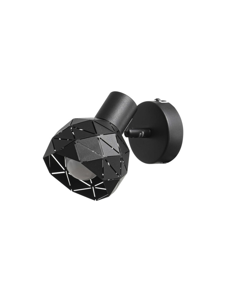 Light Prestige Reus 1 spot czarny E14 czarny LP-8069/1WS BK Light Prestige Reus 1 spot czarny E14 czarny LP-8069/1WS BK