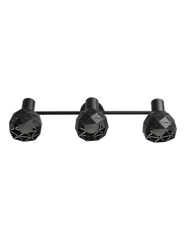 Light Prestige Reus 3 spot czarny E14 czarny LP-8069/3WS BK