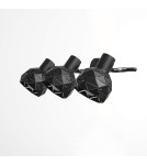 Light Prestige Reus 3 spot czarny E14 czarny LP-8069/3WS BK Light Prestige Reus 3 spot czarny E14 czarny LP-8069/3WS BK