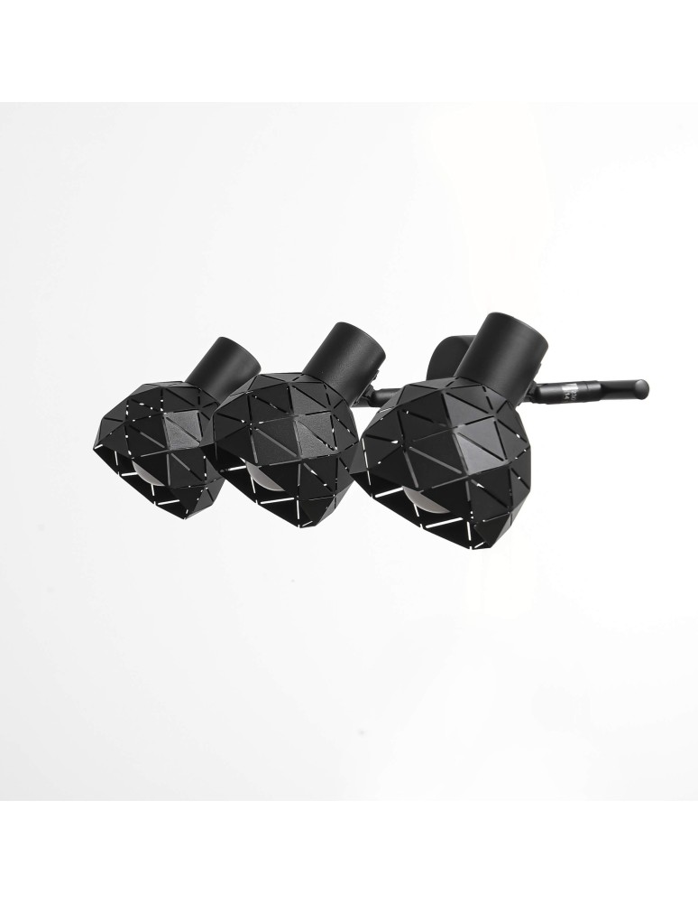 Light Prestige Reus 3 spot czarny E14 czarny LP-8069/3WS BK Light Prestige Reus 3 spot czarny E14 czarny LP-8069/3WS BK
