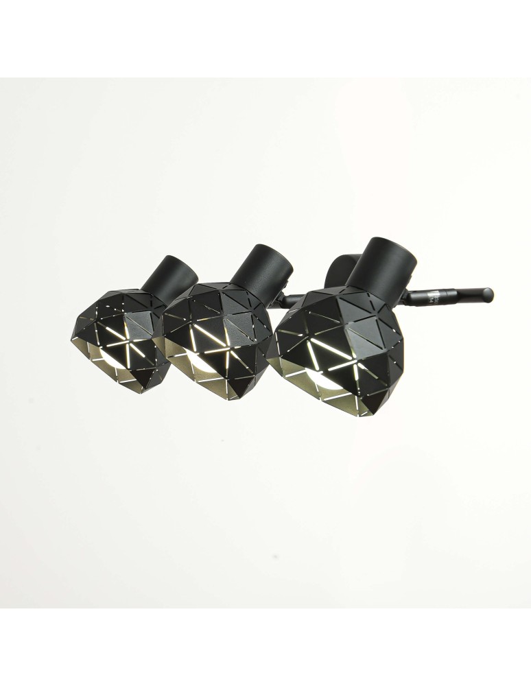 Light Prestige Reus 3 spot czarny E14 czarny LP-8069/3WS BK Light Prestige Reus 3 spot czarny E14 czarny LP-8069/3WS BK
