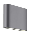 Kinkiety zewnętrzne - Light Prestige Sapri kinkiet antracyt IP54 LP-1556/1W ANTR 2xLED antracyt - product 1