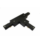 Akcesoria do szynoprzewodów 1 fazowych - Light Prestige Łącznik T czarny do szynoprzewodów 1F czarny LP-553 BK - product 2