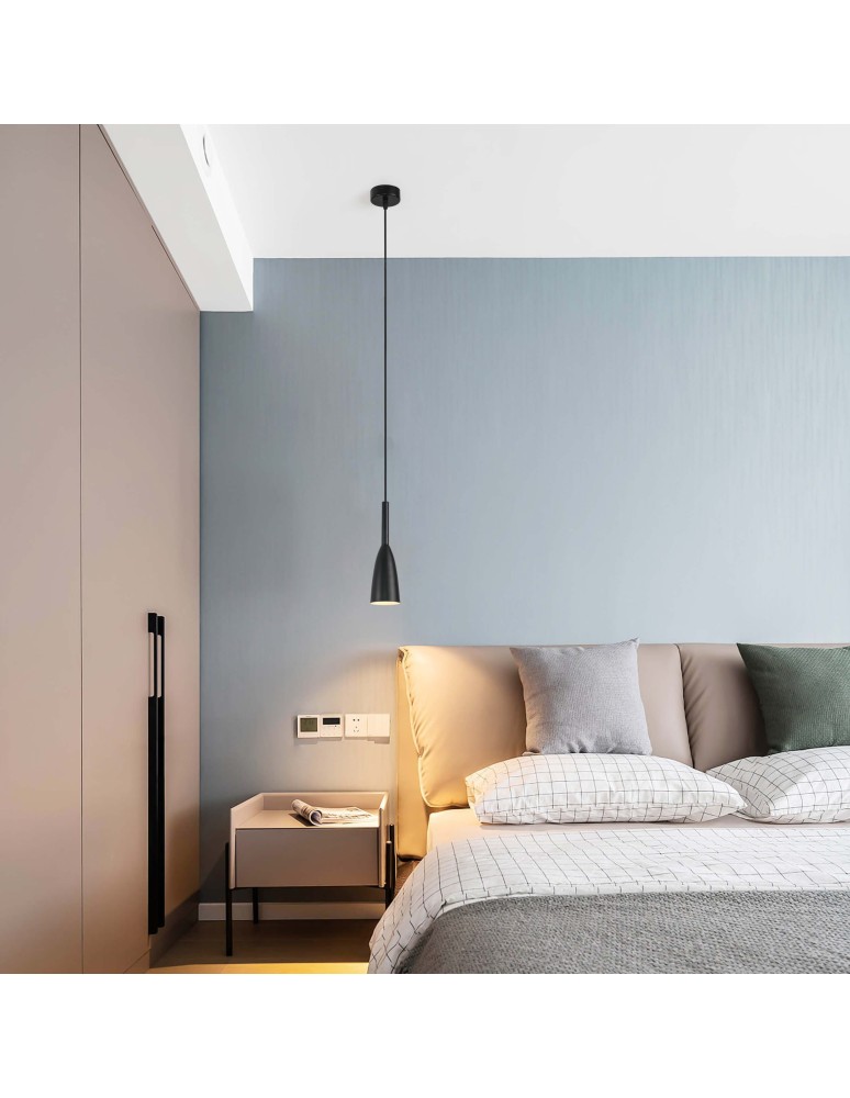 Light Prestige Solin wisząca czarna E27 czarny LP-181/1P BK Light Prestige Solin wisząca czarna E27 czarny LP-181/1P BK