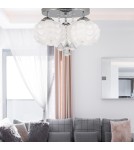 Light Prestige Sada 3 plafon E14 biały, srebrny LP-119/3C Light Prestige Sada 3 plafon E14 biały, srebrny LP-119/3C
