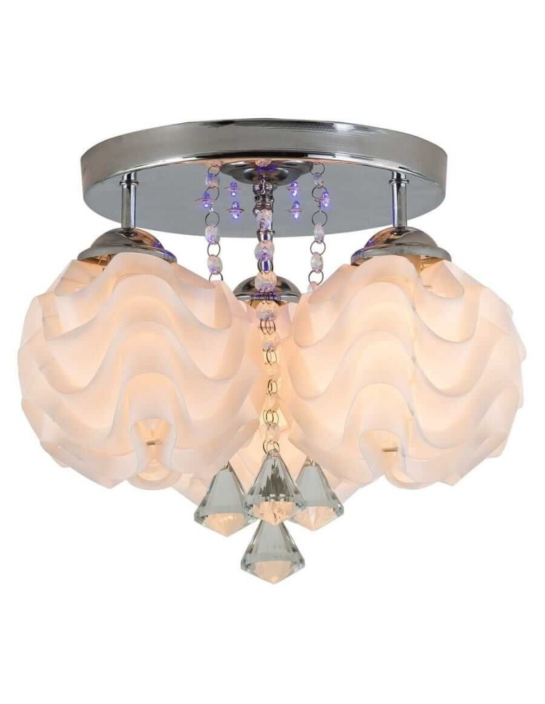 Light Prestige Sada 3 plafon E14 biały, srebrny LP-119/3C Light Prestige Sada 3 plafon E14 biały, srebrny LP-119/3C