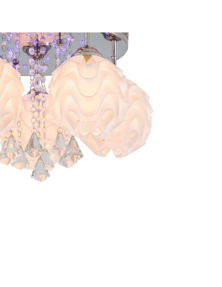 Light Prestige Sada 3 plafon E14 biały, srebrny LP-119/3C Light Prestige Sada 3 plafon E14 biały, srebrny LP-119/3C