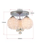 Light Prestige Sada 3 plafon E14 biały, srebrny LP-119/3C Light Prestige Sada 3 plafon E14 biały, srebrny LP-119/3C
