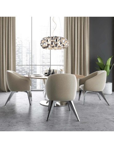 Light Prestige Ferrara wisząca E14 chrom LP-17060/3P - produkt 2