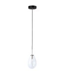 Light Prestige Fondi 1 wisząca E14 transparentny LP-1214/1P Light Prestige Fondi 1 wisząca E14 transparentny LP-1214/1P