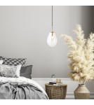 Light Prestige Fondi 1 wisząca E14 transparentny LP-1214/1P Light Prestige Fondi 1 wisząca E14 transparentny LP-1214/1P