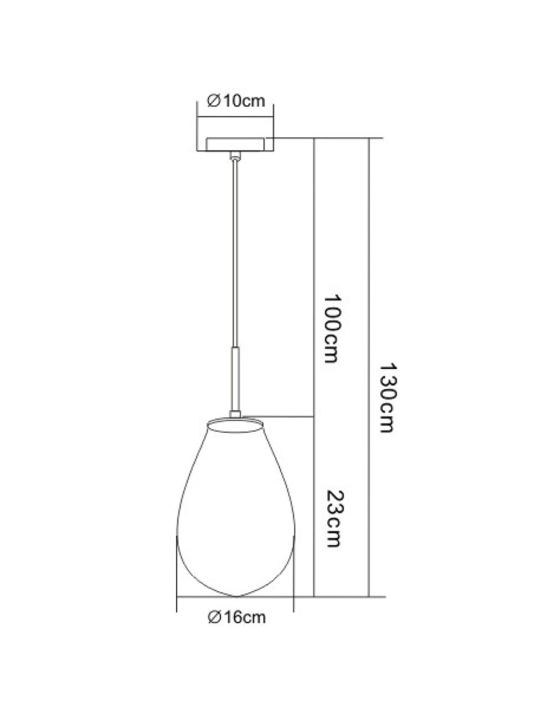 Light Prestige Fondi 1 wisząca E14 transparentny LP-1214/1P Light Prestige Fondi 1 wisząca E14 transparentny LP-1214/1P