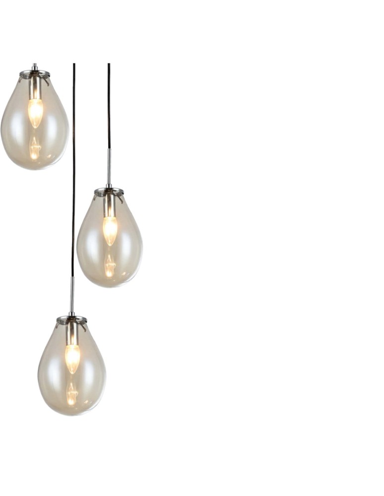 Light Prestige Fondi 3 wiszaca E14 transparentny LP-1214/3P Light Prestige Fondi 3 wiszaca E14 transparentny LP-1214/3P