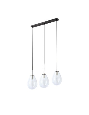 Light Prestige Fondi 3 linia wisząca E14 czarny LP-1214/3L