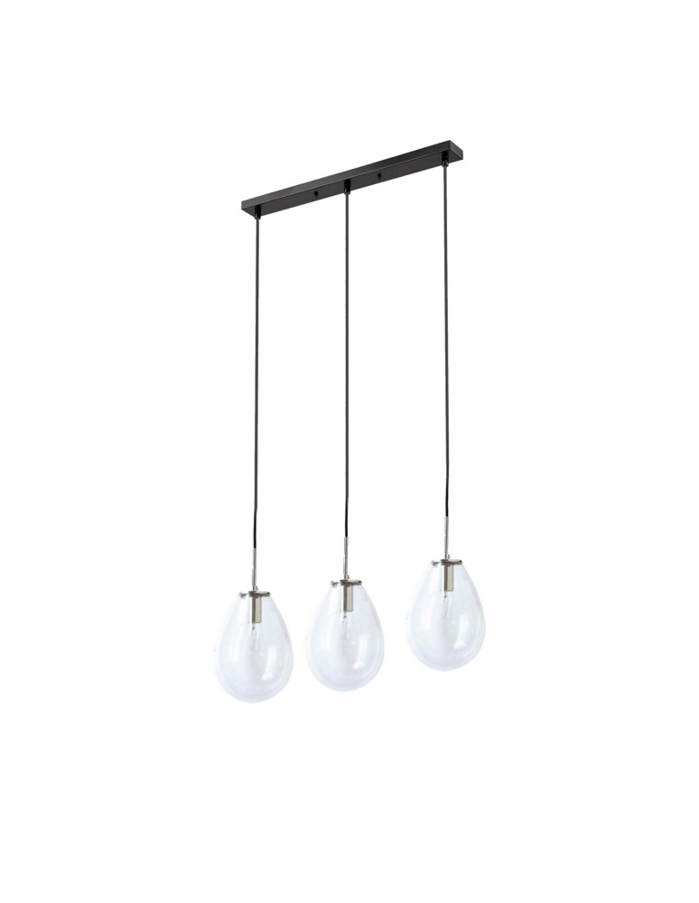 Light Prestige Fondi 3 linia wisząca E14 czarny LP-1214/3L Light Prestige Fondi 3 linia wisząca E14 czarny LP-1214/3L
