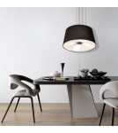 Lampy wiszące z abażurem - Light Prestige Bali wisząca czarna E27 czarny LP-1322/1P BK - product 3