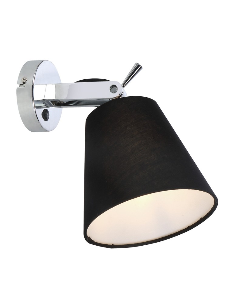 Light Prestige Bali kinkiet czarny E14 czarny LP-5031/1W BK