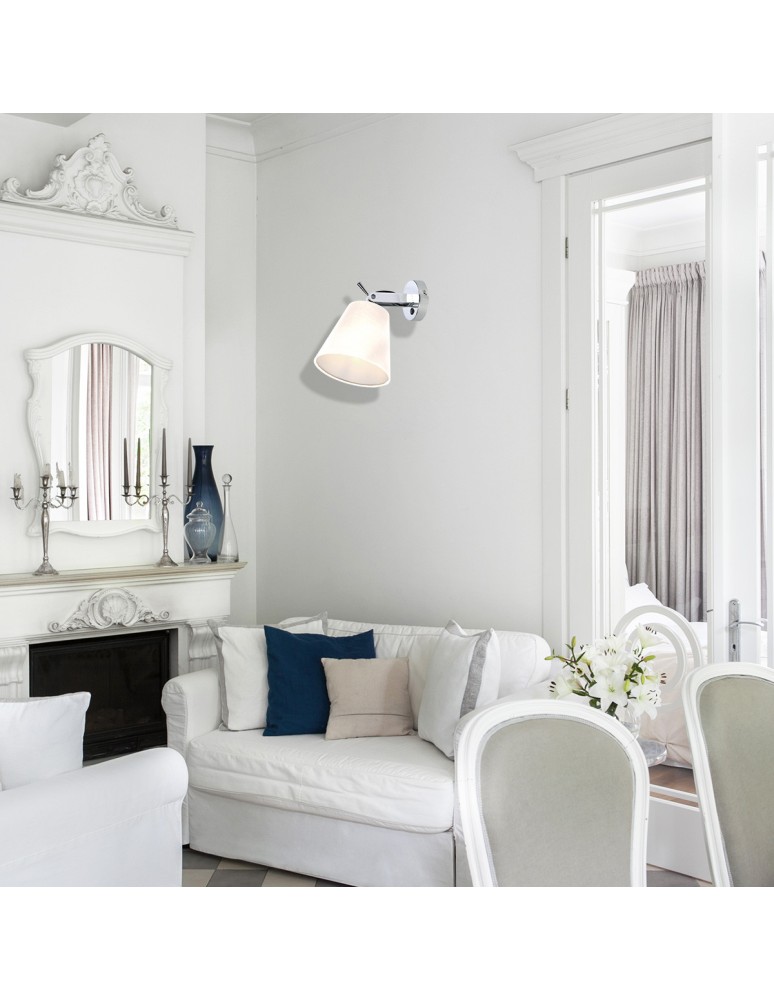 Light Prestige Bali kinkiet biały E14 biały LP-5031/1W WH Light Prestige Bali kinkiet biały E14 biały LP-5031/1W WH