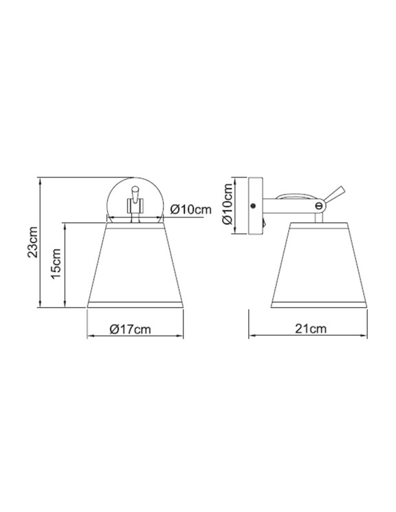 Light Prestige Bali kinkiet biały E14 biały LP-5031/1W WH Light Prestige Bali kinkiet biały E14 biały LP-5031/1W WH