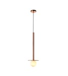 Lampy wiszące różowe złoto - Light Prestige Bolita mała wisząca różowe złoto G9 różowe złoto LP-048/1PS GR - product 1